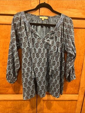 Pink Chicken Batik Top - 100% Cotton
